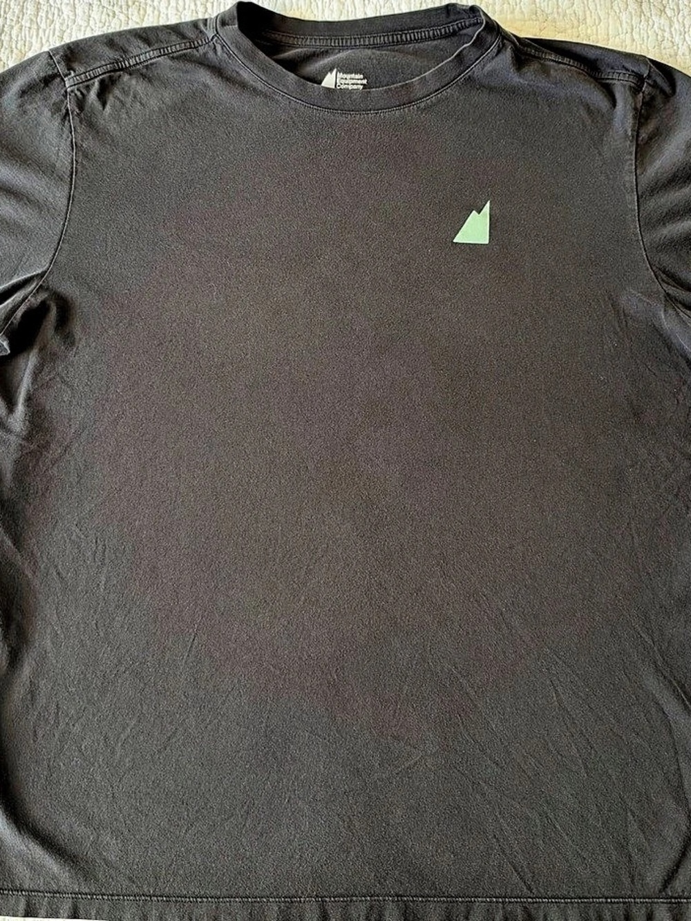 Mountain Equipment Company Human Powered Adventure Graphic T-Shirt Black Large